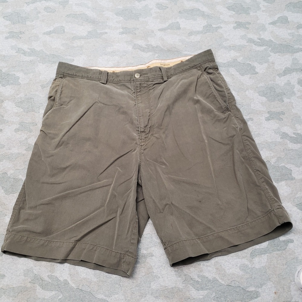 Tommy Bahama Shorts‎ Mens 36 Green Pockets Casual